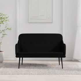 Banco de tela negro 110x76x80 cm de vidaXL, Bancos - Ref: Foro24-351485, Precio: 116,10 €, Descuento: %