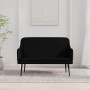 Black fabric bench 110x76x80 cm by vidaXL, Banks - Ref: Foro24-351485, Price: 116,10 €, Discount: %