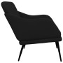 Black fabric bench 110x76x80 cm by vidaXL, Banks - Ref: Foro24-351485, Price: 116,10 €, Discount: %