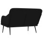 Banco de tela negro 110x76x80 cm de vidaXL, Bancos - Ref: Foro24-351485, Precio: 116,10 €, Descuento: %