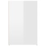 Escritorio madera contrachapada blanco brillante 100x49x75 cm de vidaXL, Escritorios - Ref: Foro24-816786, Precio: 99,18 €, D...