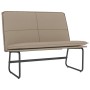 Cappuccino synthetic leather bench 100x75x76 cm by vidaXL, Banks - Ref: Foro24-351341, Price: 96,75 €, Discount: %