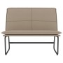 Cappuccino synthetic leather bench 100x75x76 cm by vidaXL, Banks - Ref: Foro24-351341, Price: 96,75 €, Discount: %