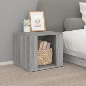 Bedside table made of gray Sonoma plywood, measuring 41x40x36 cm. by vidaXL, Nightstands - Ref: Foro24-816550, Price: 34,07 €...