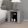 Bedside table made of gray Sonoma plywood, measuring 41x40x36 cm. by vidaXL, Nightstands - Ref: Foro24-816550, Price: 34,99 €...