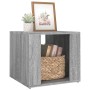 Bedside table made of gray Sonoma plywood, measuring 41x40x36 cm. by vidaXL, Nightstands - Ref: Foro24-816550, Price: 34,99 €...