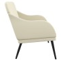 Cream synthetic leather bench 110x76x80 cm by vidaXL, Banks - Ref: Foro24-351431, Price: 95,88 €, Discount: %