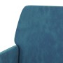 Banco de terciopelo azul 108x79x79 cm de vidaXL, Bancos - Ref: Foro24-351391, Precio: 94,42 €, Descuento: %