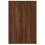 Escritorio de madera contrachapada marrón roble 100x49x75 cm de vidaXL, Escritorios - Ref: Foro24-816791, Precio: 93,93 €, De...