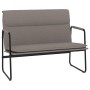 Banco de tela gris taupé 100x64x80 cm de vidaXL, Bancos - Ref: Foro24-351356, Precio: 79,50 €, Descuento: %