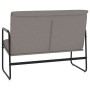 Banco de tela gris taupé 100x64x80 cm de vidaXL, Bancos - Ref: Foro24-351356, Precio: 79,50 €, Descuento: %