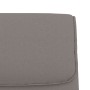 Banco de tela gris taupé 100x64x80 cm de vidaXL, Bancos - Ref: Foro24-351356, Precio: 79,50 €, Descuento: %