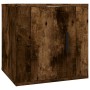 Wall TV cabinets 2 pcs smoked oak 40x34.5x40 cm by vidaXL, TV Furniture - Ref: Foro24-816651, Price: 54,67 €, Discount: %