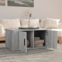 Sonoma-Couchtisch aus grauem Sperrholz, 80 x 50 x 36 cm von vidaXL, Couchtisch - Ref: Foro24-816518, Preis: 70,51 €, Rabatt: %