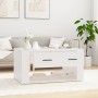 Mesa de centro madera contrachapada blanca 80x50x40 cm de vidaXL, Mesas de centro - Ref: Foro24-816528, Precio: 77,99 €, Desc...