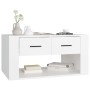 Mesa de centro madera contrachapada blanca 80x50x40 cm de vidaXL, Mesas de centro - Ref: Foro24-816528, Precio: 77,99 €, Desc...