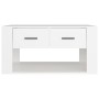 Mesa de centro madera contrachapada blanca 80x50x40 cm de vidaXL, Mesas de centro - Ref: Foro24-816528, Precio: 77,99 €, Desc...