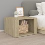 Sonoma oak plywood nightstand 57x55x36 cm by vidaXL, Nightstands - Ref: Foro24-816555, Price: 33,70 €, Discount: %