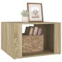 Mesita de noche madera contrachapada roble Sonoma 57x55x36 cm de vidaXL, Mesitas de noche - Ref: Foro24-816555, Precio: 33,70...