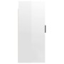 Mueble para TV de pared blanco brillante 40x34,5x80 cm de vidaXL, Muebles TV - Ref: Foro24-816674, Precio: 53,68 €, Descuento: %