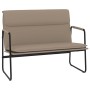 Synthetic leather bench in cappuccino color, measuring 100x64x80 cm. by vidaXL, Banks - Ref: Foro24-351371, Price: 87,16 €, D...