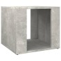 Mesita de noche madera contrachapada gris hormigón 41x40x36 cm de vidaXL, Mesitas de noche - Ref: Foro24-816548, Precio: 35,9...