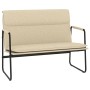 Cream fabric bench 100x64x80 cm by vidaXL, Banks - Ref: Foro24-351357, Price: 79,81 €, Discount: %