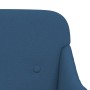 Blue fabric bench 110x76x80 cm by vidaXL, Banks - Ref: Foro24-351490, Price: 92,43 €, Discount: %