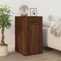 Brown oak plywood desk cabinet 40x49x75 cm by vidaXL, Closets and storage - Ref: Foro24-816799, Price: 62,79 €, Discount: %