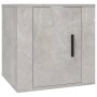 Muebles para TV de pared 2 uds gris hormigón 40x34,5x40 cm de vidaXL, Muebles TV - Ref: Foro24-816649, Precio: 40,41 €, Descu...