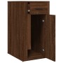 Brown oak plywood desk cabinet 40x49x75 cm by vidaXL, Closets and storage - Ref: Foro24-816799, Price: 62,79 €, Discount: %