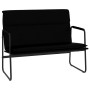 Banco de cuero sintético negro 100x64x80 cm de vidaXL, Bancos - Ref: Foro24-351366, Precio: 83,32 €, Descuento: %