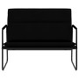 Banco de cuero sintético negro 100x64x80 cm de vidaXL, Bancos - Ref: Foro24-351366, Precio: 83,32 €, Descuento: %