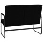 Banco de cuero sintético negro 100x64x80 cm de vidaXL, Bancos - Ref: Foro24-351366, Precio: 83,32 €, Descuento: %