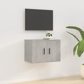 Mueble para TV de pared gris hormigón 57x34,5x40 cm de vidaXL, Muebles TV - Ref: Foro24-816620, Precio: 34,99 €, Descuento: %