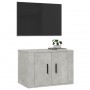 Mueble para TV de pared gris hormigón 57x34,5x40 cm de vidaXL, Muebles TV - Ref: Foro24-816620, Precio: 34,99 €, Descuento: %