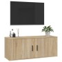 Sonoma Eiche Wand-TV-Möbel 100x34,5x40 cm von vidaXL, TV-Möbel - Ref: Foro24-816635, Preis: 72,30 €, Rabatt: %