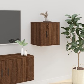 Wall-mounted TV stand in brown oak, 40x34.5x40 cm by vidaXL, TV Furniture - Ref: Foro24-816654, Price: 32,99 €, Discount: %