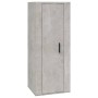 Betongrauer TV-Wandschrank 40x34,5x100 cm von vidaXL, TV-Möbel - Ref: Foro24-816684, Preis: 66,88 €, Rabatt: %