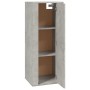 Concrete gray wall TV cabinet 40x34.5x100 cm by vidaXL, TV Furniture - Ref: Foro24-816684, Price: 66,88 €, Discount: %