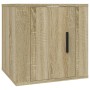 Wall TV cabinets 2 pcs Sonoma oak 40x34.5x40 cm by vidaXL, TV Furniture - Ref: Foro24-816647, Price: 54,67 €, Discount: %