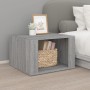 Sonoma gray plywood bedside table 57x55x36 cm by vidaXL, Nightstands - Ref: Foro24-816558, Price: 39,55 €, Discount: %