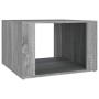 Mesita de noche madera contrachapada gris Sonoma 57x55x36 cm de vidaXL, Mesitas de noche - Ref: Foro24-816558, Precio: 39,55 ...