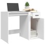 White plywood desk 100x49x75 cm by vidaXL, Desks - Ref: Foro24-816784, Price: 84,16 €, Discount: %