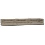 Cojines para palés 7 piezas tela gris taupe de vidaXL, Cojines para sillas y sofás - Ref: Foro24-3188915, Precio: 276,90 €, D...