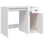 White plywood desk 100x49x75 cm by vidaXL, Desks - Ref: Foro24-816784, Price: 84,16 €, Discount: %