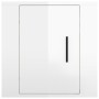 Mueble para TV de pared blanco brillante 40x34,5x40 cm de vidaXL, Muebles TV - Ref: Foro24-816644, Precio: 34,62 €, Descuento: %