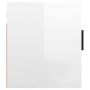 Mueble para TV de pared blanco brillante 40x34,5x40 cm de vidaXL, Muebles TV - Ref: Foro24-816644, Precio: 34,62 €, Descuento: %