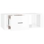 White glossy plywood coffee table 100x50.5x35cm by vidaXL, Coffee table - Ref: Foro24-816538, Price: 53,64 €, Discount: %