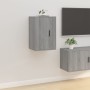 Muebles para TV de pared 2 uds gris Sonoma 40x34,5x60 cm de vidaXL, Muebles TV - Ref: Foro24-816669, Precio: 70,65 €, Descuen...